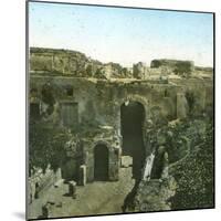 Pompeii (Italy), the Porta Marina, Circa 1865-Leon, Levy et Fils-Mounted Photographic Print