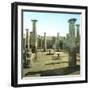 Pompeii (Italy), the Temple of Marco Olionio-Leon, Levy et Fils-Framed Photographic Print