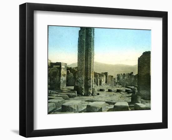 Pompeii (Italy), Via Stabia-Leon, Levy et Fils-Framed Photographic Print