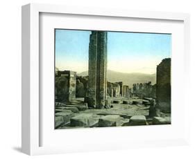 Pompeii (Italy), Via Stabia-Leon, Levy et Fils-Framed Photographic Print