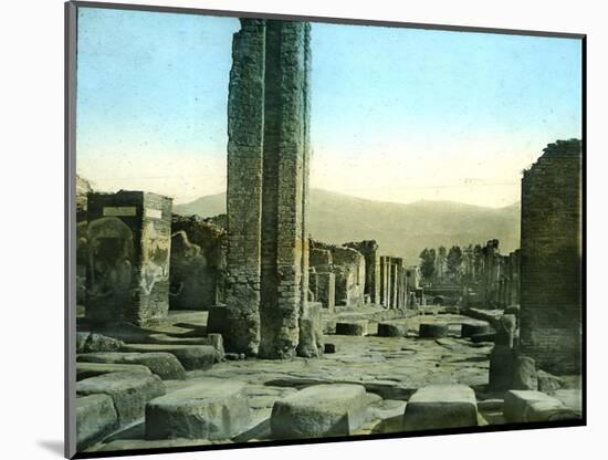 Pompeii (Italy), Via Stabia-Leon, Levy et Fils-Mounted Photographic Print