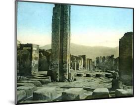 Pompeii (Italy), Via Stabia-Leon, Levy et Fils-Mounted Photographic Print