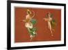 Pompeii Mural, Cherub-null-Framed Premium Giclee Print