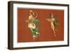 Pompeii Mural, Cherub-null-Framed Art Print