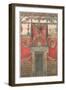 Pompeii Mural-null-Framed Art Print