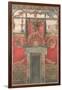 Pompeii Mural-null-Framed Art Print