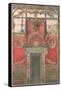 Pompeii Mural-null-Framed Stretched Canvas