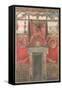 Pompeii Mural-null-Framed Stretched Canvas