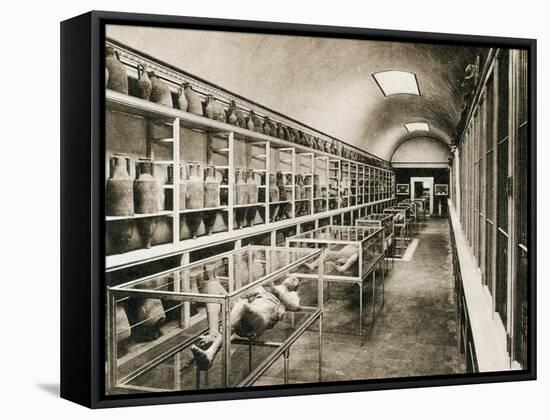 Pompeii Museum, Pompeii, Italy, C1900s-null-Framed Stretched Canvas