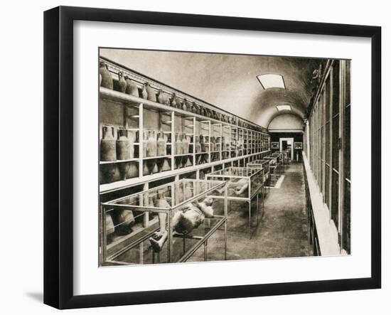 Pompeii Museum, Pompeii, Italy, C1900s-null-Framed Giclee Print