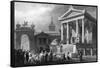 Pompeii Reconstruction-D Scandrett-Framed Stretched Canvas