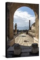 Pompeii Ruins, UNESCO World Heritage Site, Campania, Italy, Europe-Angelo Cavalli-Stretched Canvas