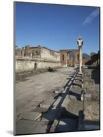 Pompeii Ruins, UNESCO World Heritage Site, Campania, Italy, Europe-Angelo Cavalli-Mounted Photographic Print