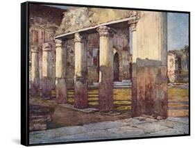 Pompeii, Stabian Baths-Alberto Pisa-Framed Stretched Canvas