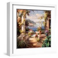 Pompeii Terrace-Horwich-Framed Art Print