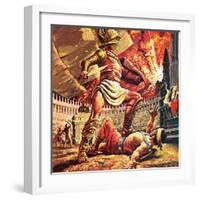 Pompeii, the Doomed City-Payne-Framed Giclee Print