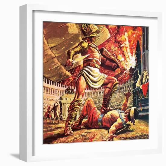 Pompeii, the Doomed City-Payne-Framed Giclee Print