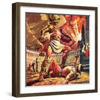 Pompeii, the Doomed City-Payne-Framed Premium Giclee Print