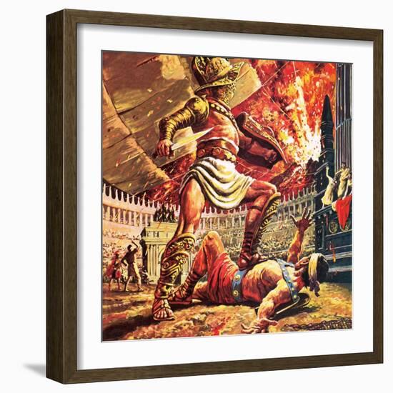 Pompeii, the Doomed City-Payne-Framed Premium Giclee Print