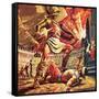 Pompeii, the Doomed City-Payne-Framed Stretched Canvas