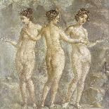 The Three Graces-Pompeii-Stretched Canvas