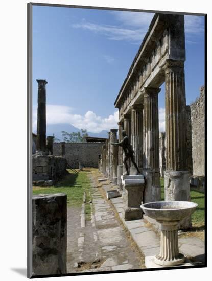Pompeii, Unesco World Heritage Site, Campania, Italy-James Emmerson-Mounted Photographic Print