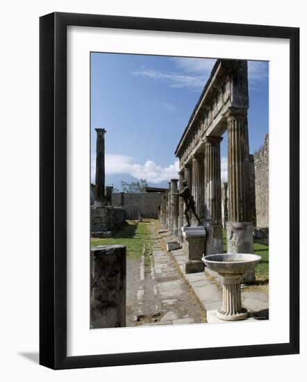 Pompeii, Unesco World Heritage Site, Campania, Italy-James Emmerson-Framed Photographic Print