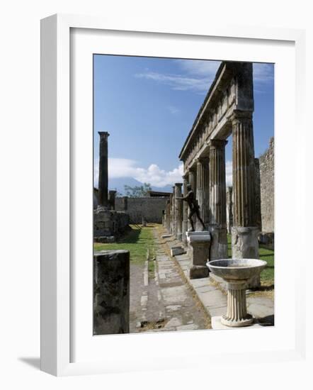 Pompeii, Unesco World Heritage Site, Campania, Italy-James Emmerson-Framed Photographic Print