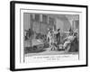 Pompeius' Son Sextus Pompeius Magnus Opposes Cicero's Policies and Threatens to Kill Him-Augustyn Mirys-Framed Art Print