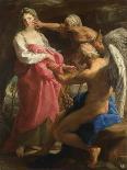 Aeneas and his family running away from the city of Troy-Pompeo Girolamo Batoni-Giclee Print