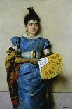 Yellow Fan, 1889-Pompeo Massani-Giclee Print