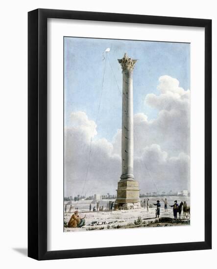 Pompey's Column, Alexandria 1798, 1798-Vivant Denon-Framed Giclee Print