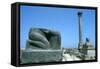 Pompey's Pillar, Alexandria, Egypt-null-Framed Stretched Canvas