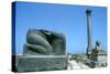 Pompey's Pillar, Alexandria, Egypt-null-Stretched Canvas