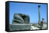 Pompey's Pillar, Alexandria, Egypt-null-Framed Stretched Canvas