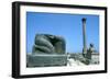 Pompey's Pillar, Alexandria, Egypt-null-Framed Photographic Print