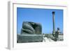 Pompey's Pillar, Alexandria, Egypt-null-Framed Photographic Print