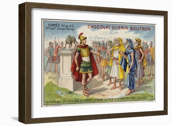 Pompey the Great, Roman General and Consul-null-Framed Giclee Print