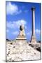 Pompeys Pillar, Alexandria, Egypt-Vivienne Sharp-Mounted Photographic Print