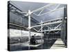 Pompidou Center in Paris-Ove Arup and Partners-Stretched Canvas