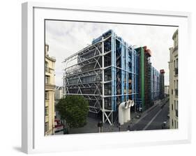 Pompidou Center in Paris-Ove Arup and Partners-Framed Photographic Print