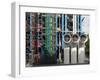 Pompidou Center in Paris-Ove Arup and Partners-Framed Photographic Print