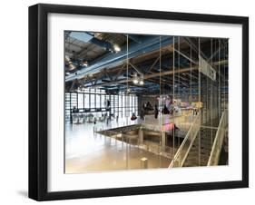 Pompidou Center in Paris-Ove Arup and Partners-Framed Photographic Print