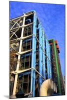 Pompidou Centre, Beaubourg, Paris, France, Europe-Neil-Mounted Photographic Print