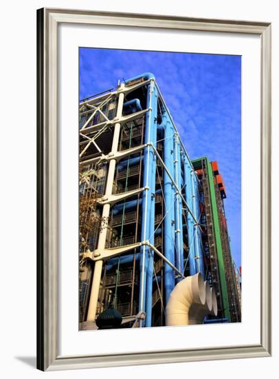 Pompidou Centre, Beaubourg, Paris, France, Europe-Neil-Framed Photographic Print