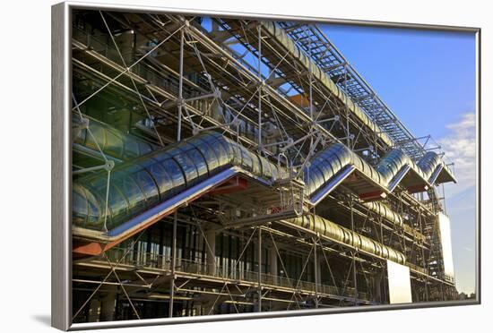 Pompidou Centre, Beaubourg, Paris, France, Europe-Neil-Framed Photographic Print