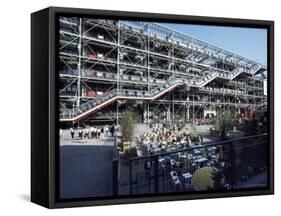 Pompidou Centre, Paris, France-Alain Evrard-Framed Stretched Canvas
