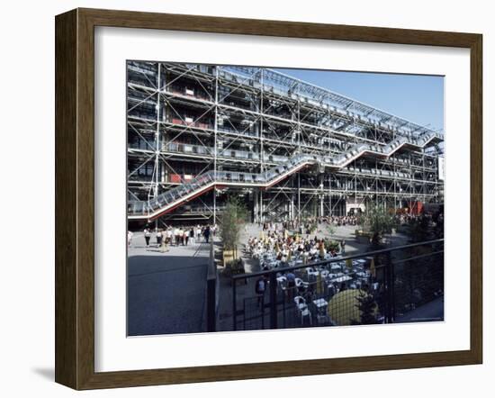 Pompidou Centre, Paris, France-Alain Evrard-Framed Photographic Print