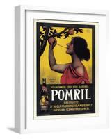 Pomril Apple Juice-Simon Glucklich-Framed Art Print