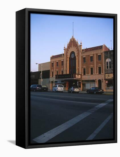 Poncan Theatre, Ponca City, Oklahoma, USA-Michael Snell-Framed Stretched Canvas